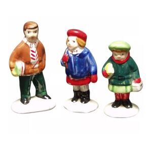 NEW '98 Department 56 Snow Village School Children Teacher 5118 Christmas Dept